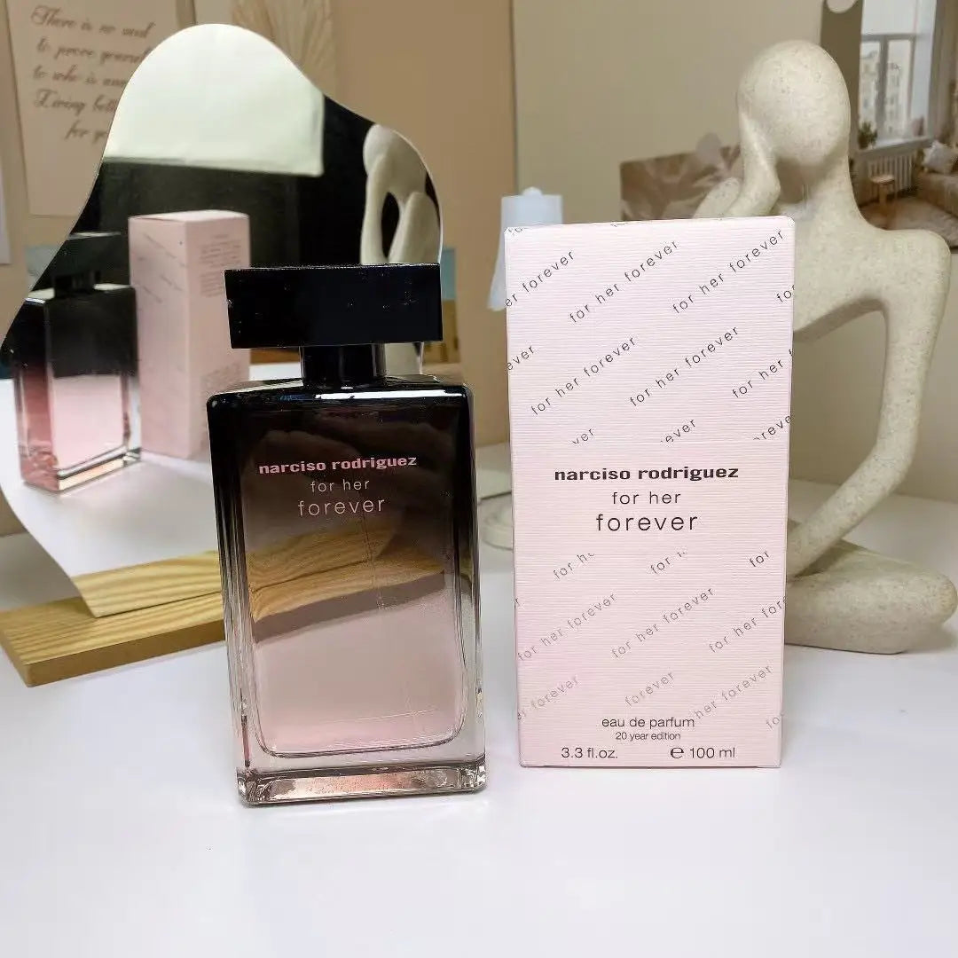 Daily Hot Brand Elegant Musk Floral Eau De Toilette For Women, Luxury Pink Bottle Perfume