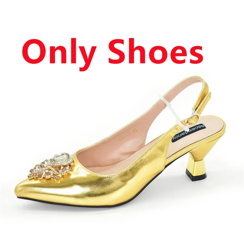 New Fashion Women Shoes and Bags To Match