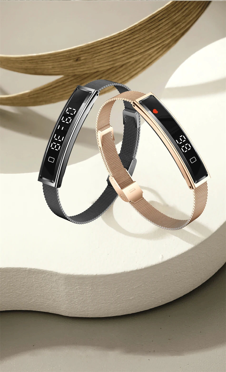 Health Smart Band Fitness Tracker Smartwatch with Heart Rate Blood Oxygen Sleep Monitor Waterproof Pedometer Watch for Unisex