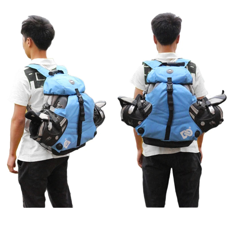 Fashion Outdoor Bags Unisex Professional Roller Skates Backpack
