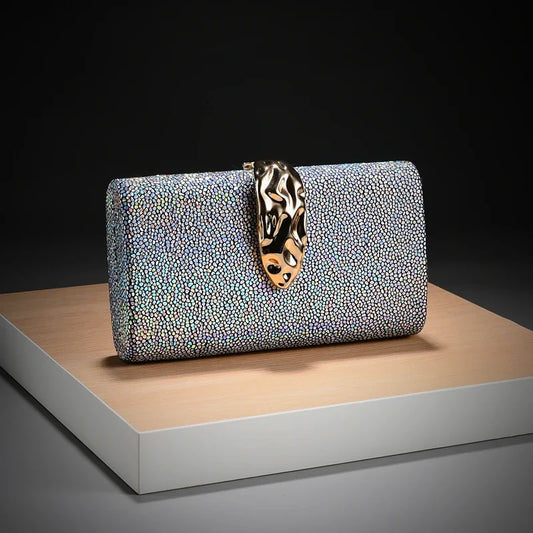Fashionable Wedding Party Clutch Bag for  Ladies Small Square Handbag