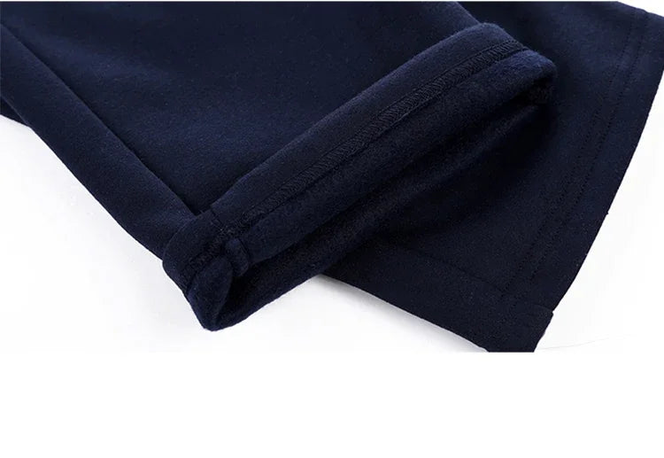 Men's autumn and winter sports set hooded casual cardigan jacket outdoor thickened warm sport
