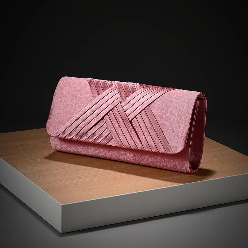 Luxury Stripes Designer One-shoulder bag Envelope Evening Clutch Bags shoulder bag women wedding party gift