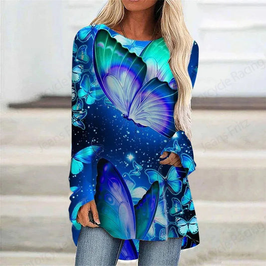 Lady Long Sleeve T shirt Breathable Tshirt