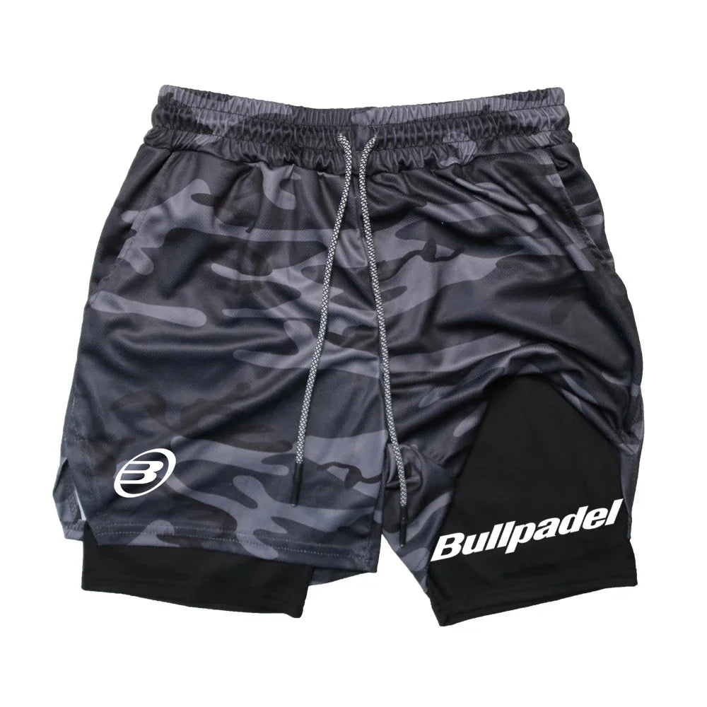 Men's Trousers Outdoor Running  Padel Sport Shorts  Breathable Tennis Quick-Drying BadmintonSportwear