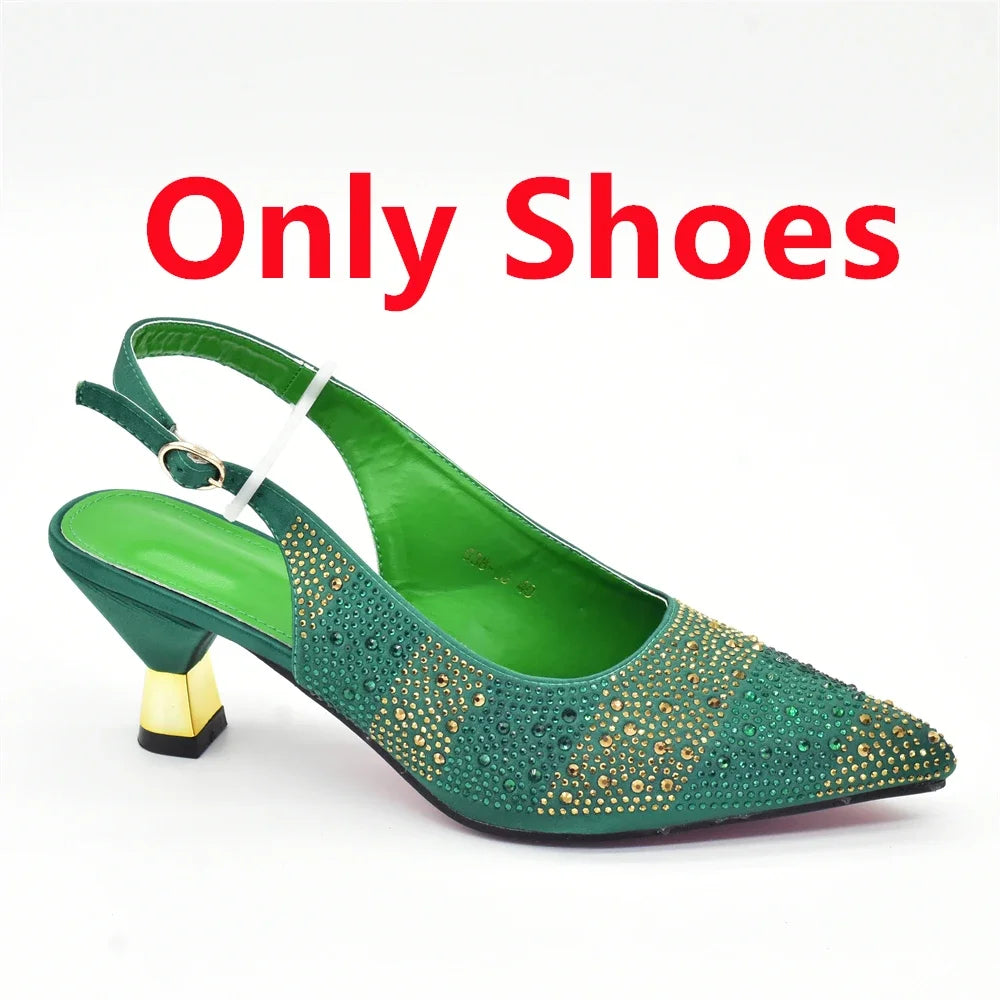 Shoe and Bags Set for Wedding Women Shoes and Bags