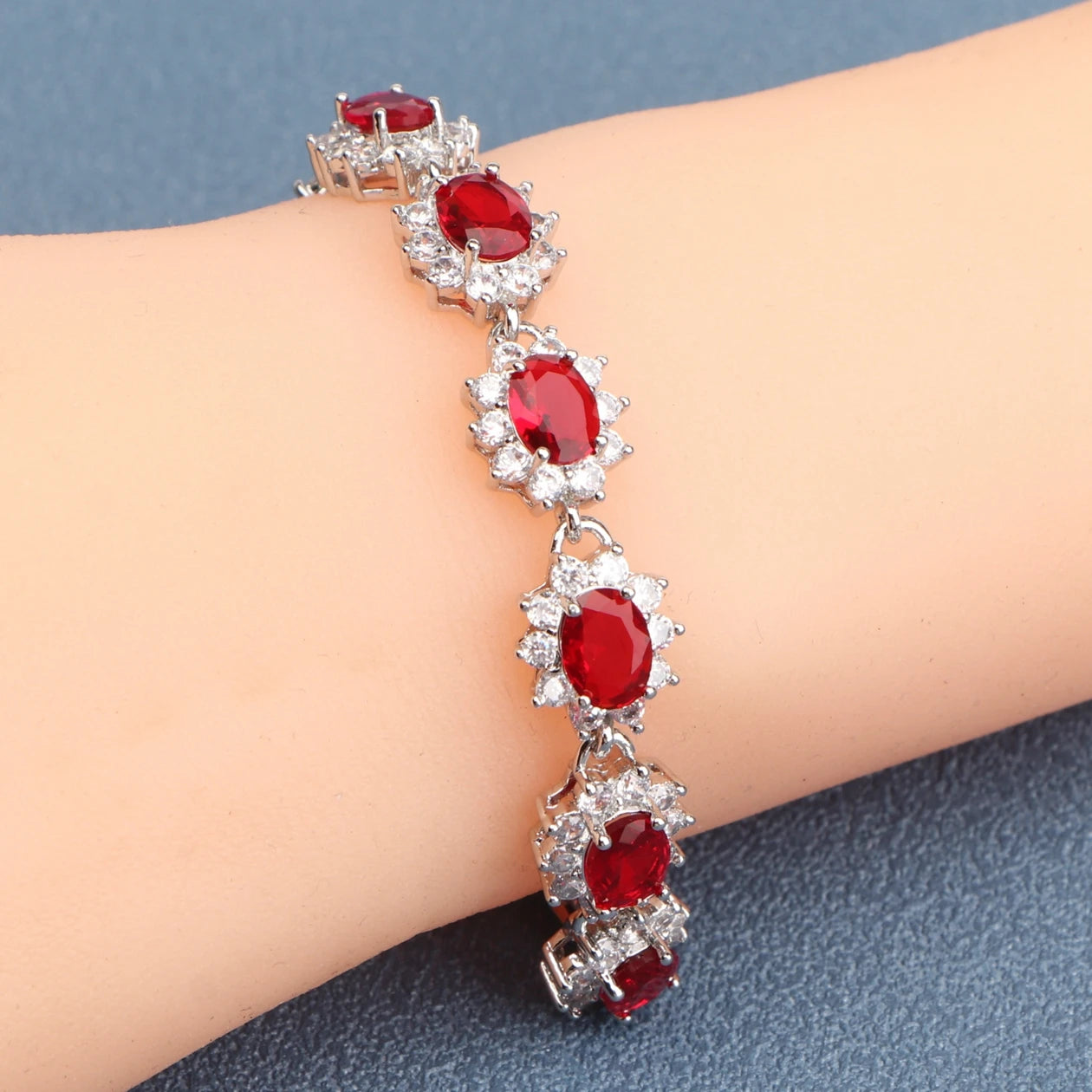 Charm Cubic Zircon Bracelets  Jewelry 18+2CM Length