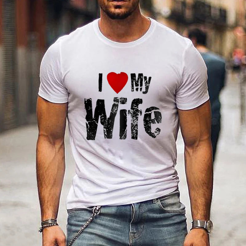 I Love My Wife I Love My Husband Matching T-Shirt Lover Birds