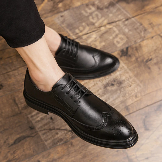 Vintage official and business classic men's shoes