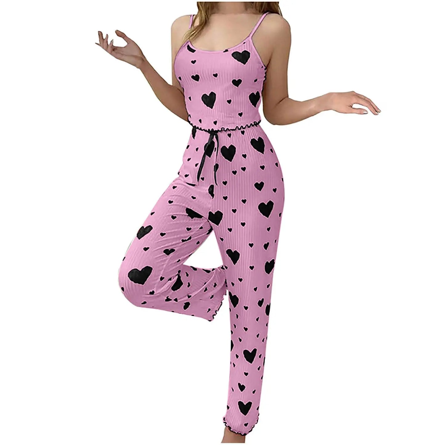 Women pyjamas 2 piece short and trouser