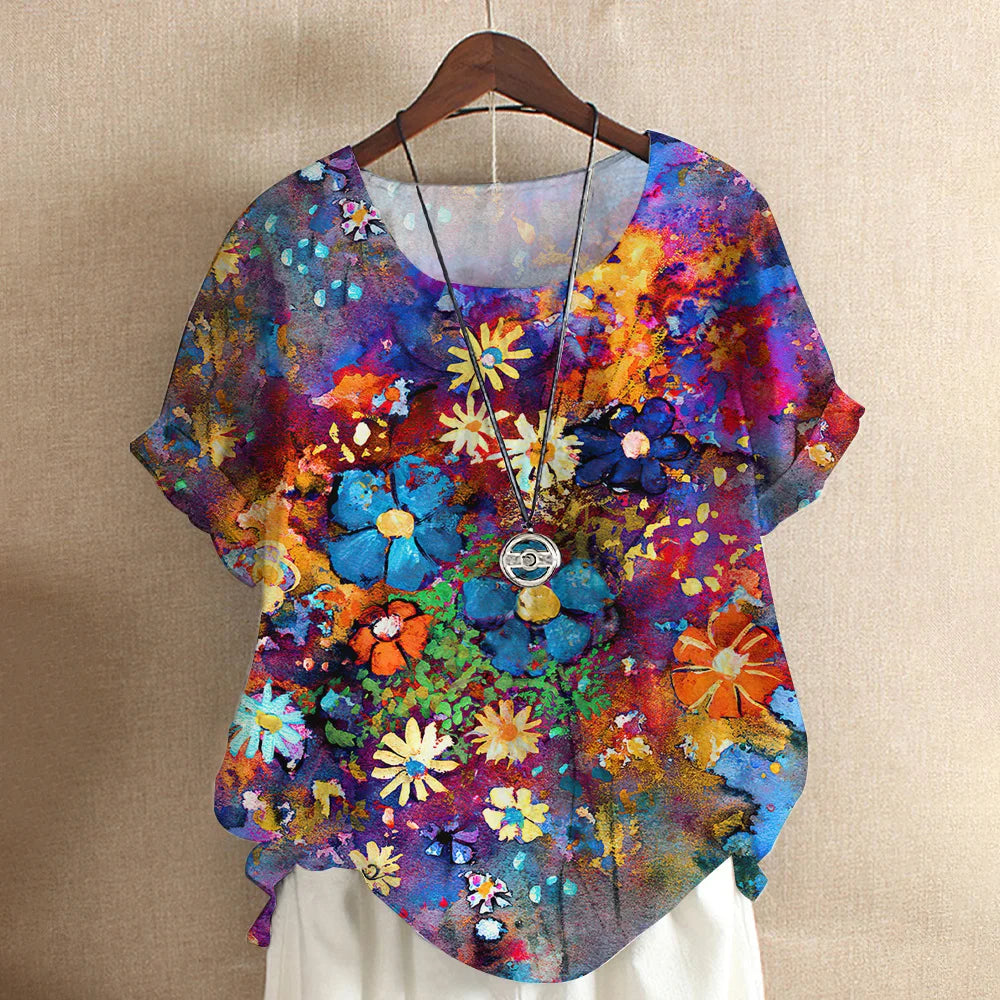 Tops Fashion Pullover Ladies Tees For Summer