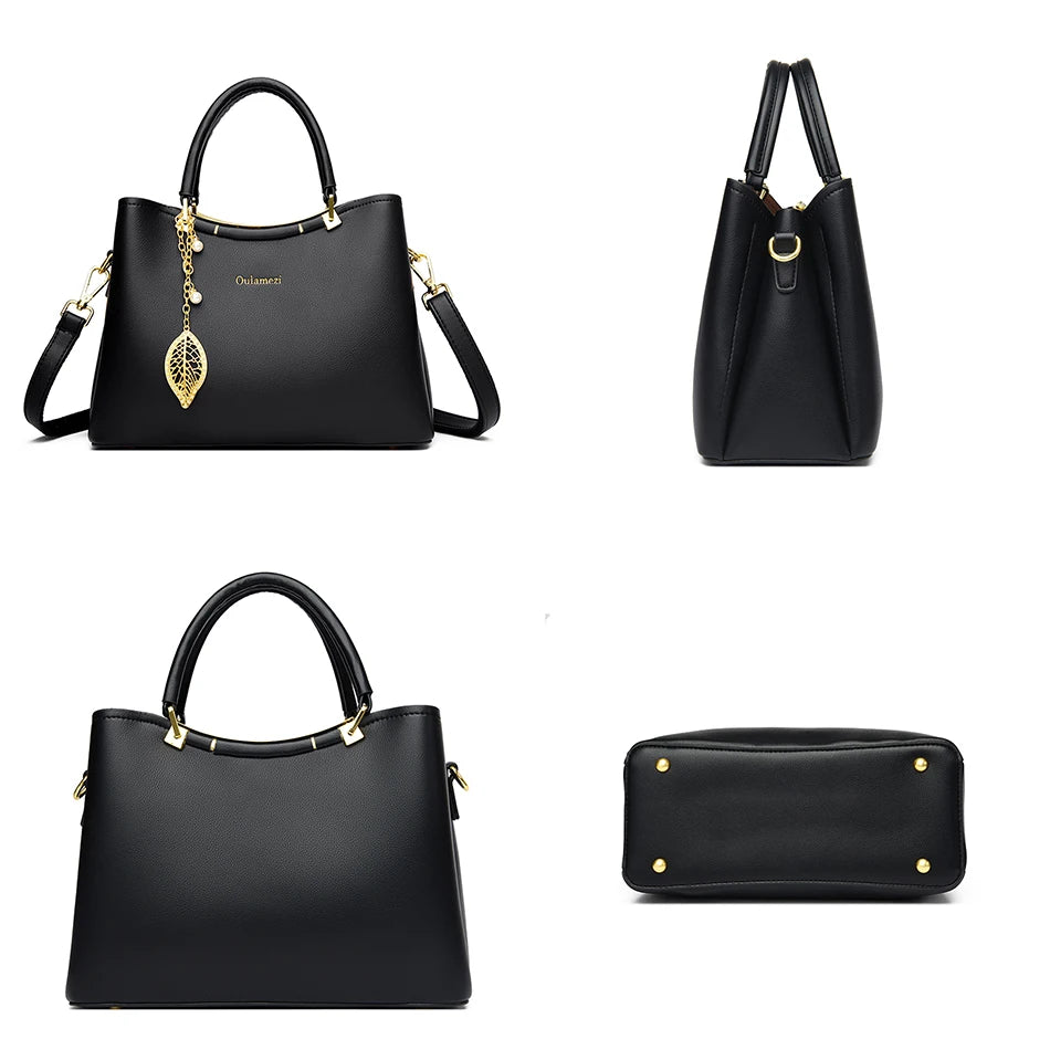 New High Quality Leather Luxury Handbags