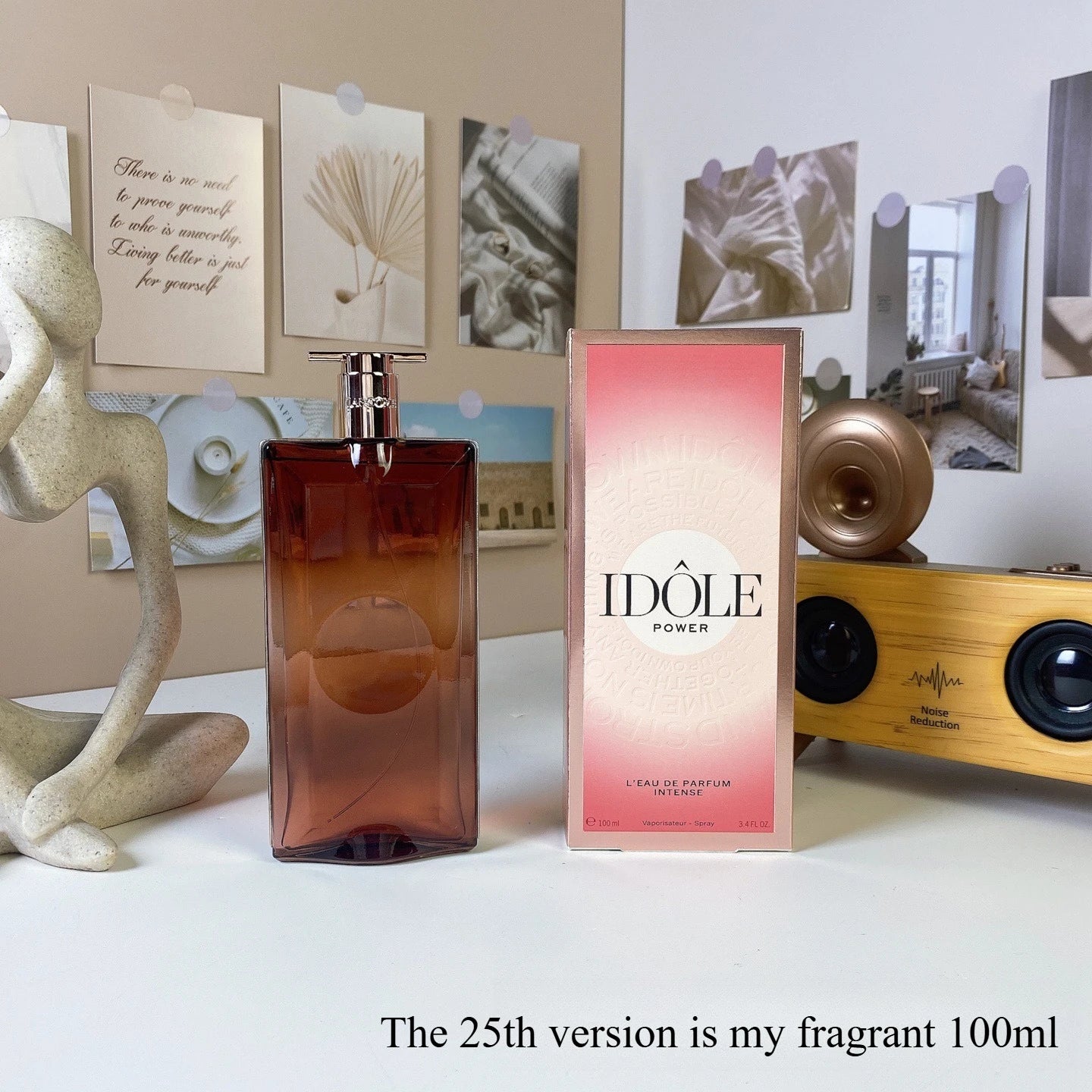 Eau de Parfum 100ml, beautiful life & White Musk Accord, Unisex Long Lasting Fragrance, Day to Night Wear, Elegant Floral Scent