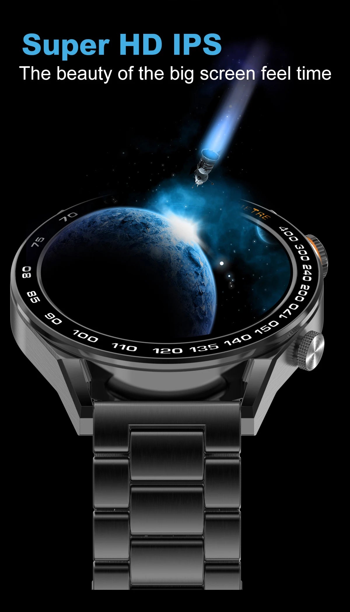 2026 New Smart Watch Men 1.5 inch Bluetooth Call Heart Rate Health 107+ Sports Fitness Watch Waterproof Business Man Smartwatch