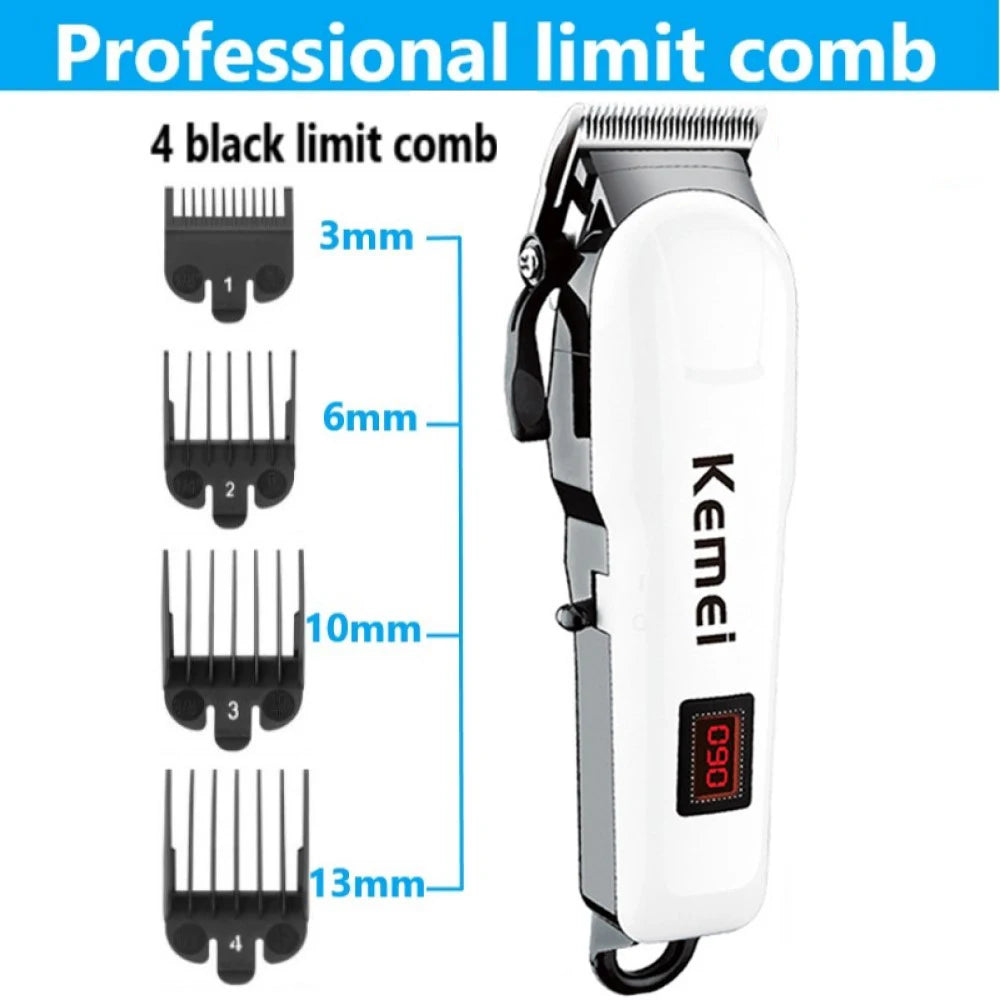 Electric Hair Clipper Hair Cut Maching Wireless Trimmer men Professional Clipper Machine Rechargeable Hair Cut