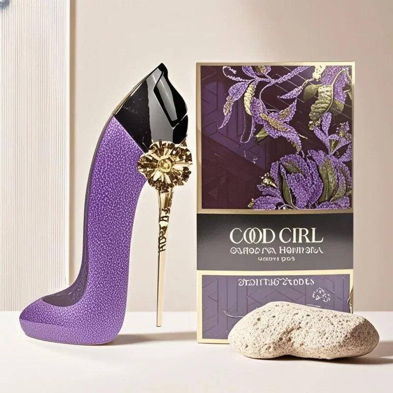 New Women's Luxury Floral Elegant High Heel Bottle Design Lasting Fragrance Sexy spray And Deodorant perfume