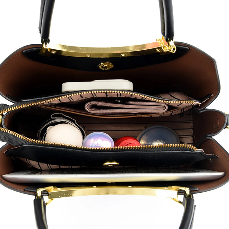 New High Quality Leather Luxury Handbags