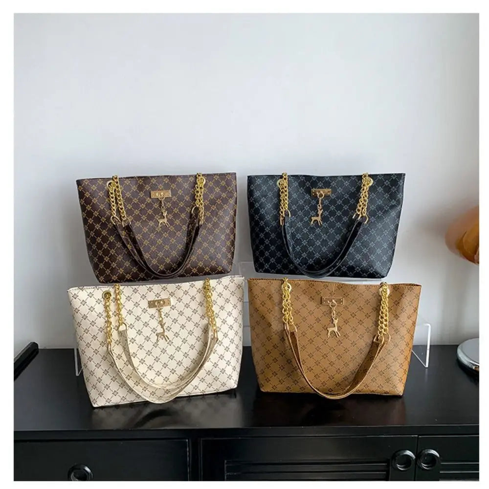 Luxury Design Bag Large Capacity Handbag  Shoulder Bag Trendy New Purse