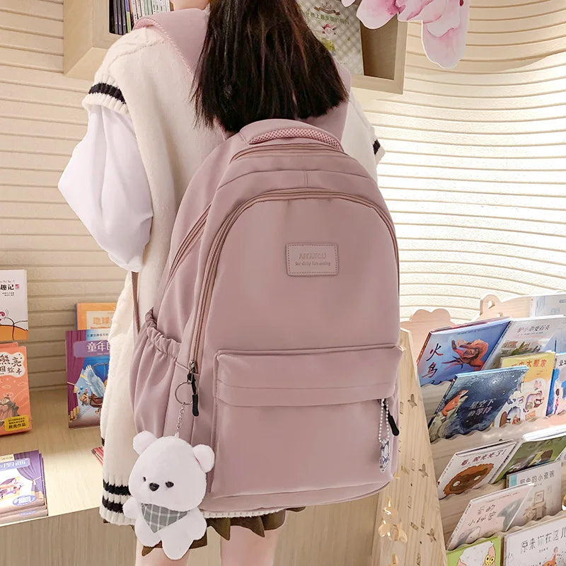 Teenage Bookbackpack Schoolbag For Girls