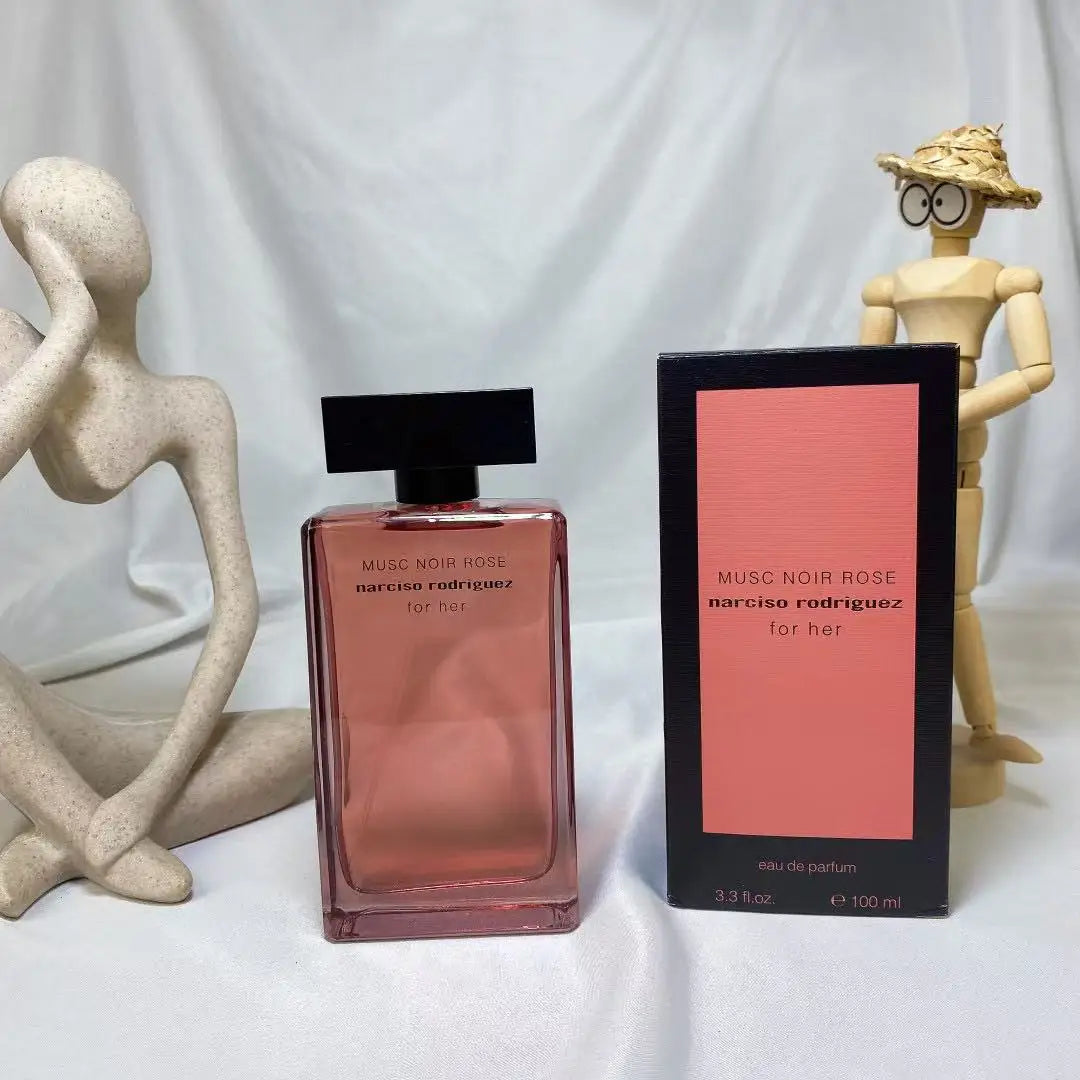 Daily Hot Brand Elegant Musk Floral Eau De Toilette For Women, Luxury Pink Bottle Perfume