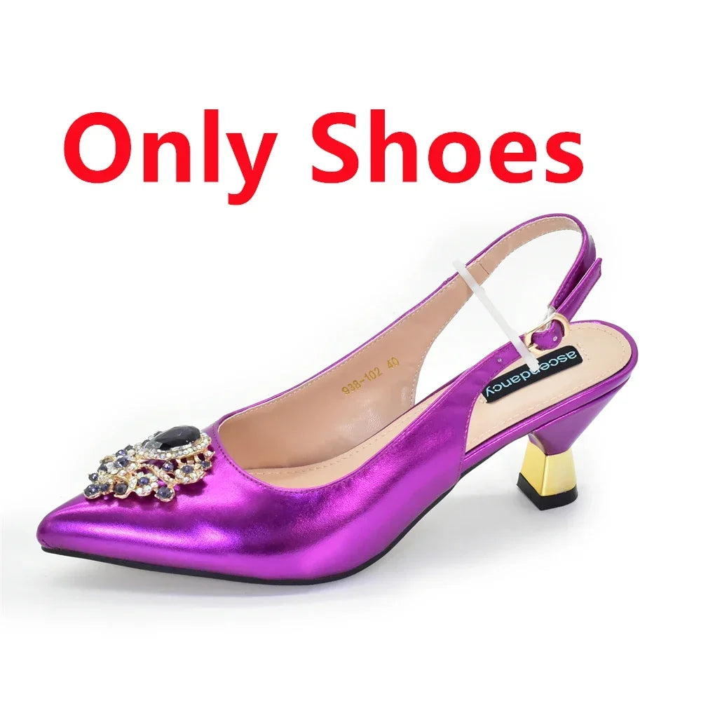 New Fashion Women Shoes and Bags To Match