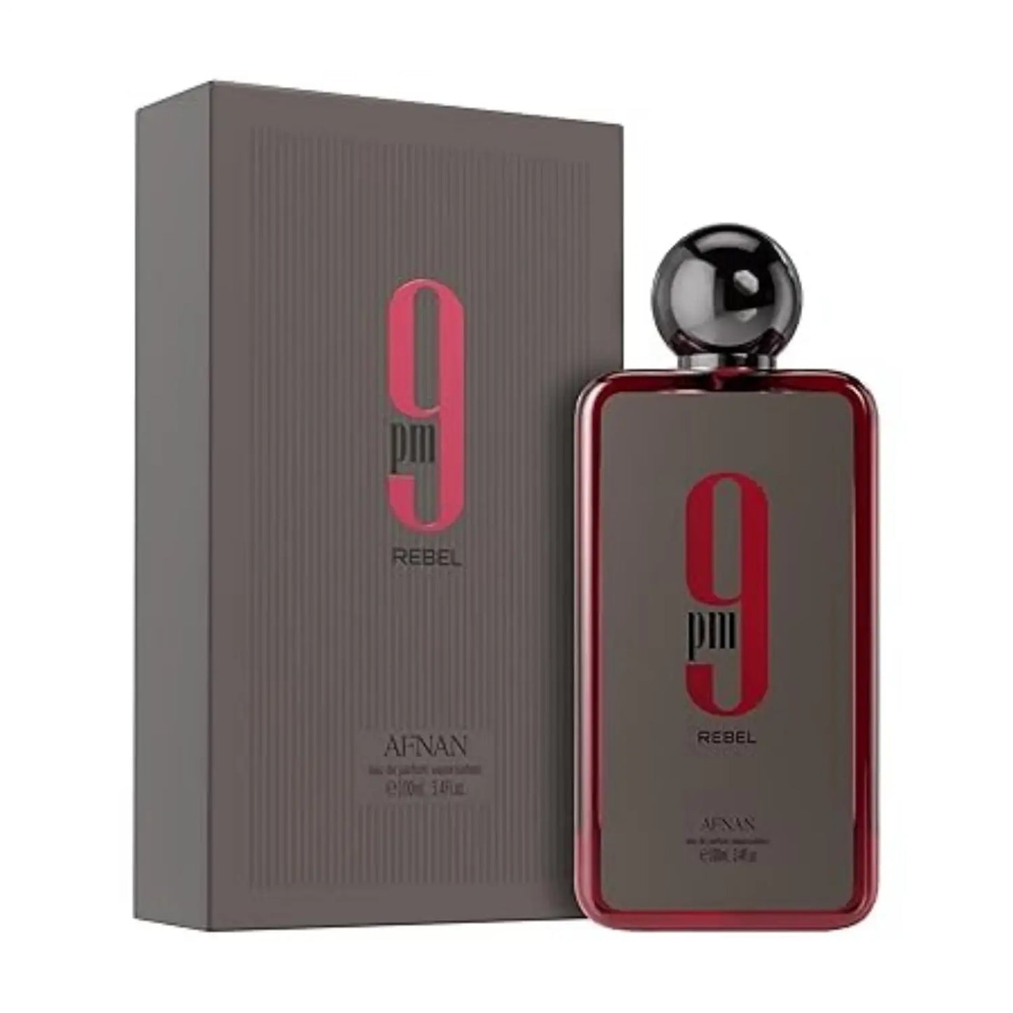 100ML Afnan 9 PM Rebel Unisex Eau De Parfum High Quality Perfume For Men And Women