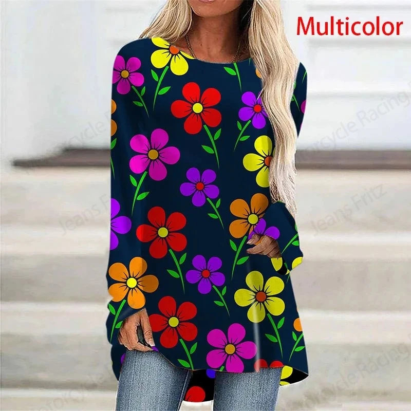 Lady Long Sleeve T shirt Breathable Tshirt