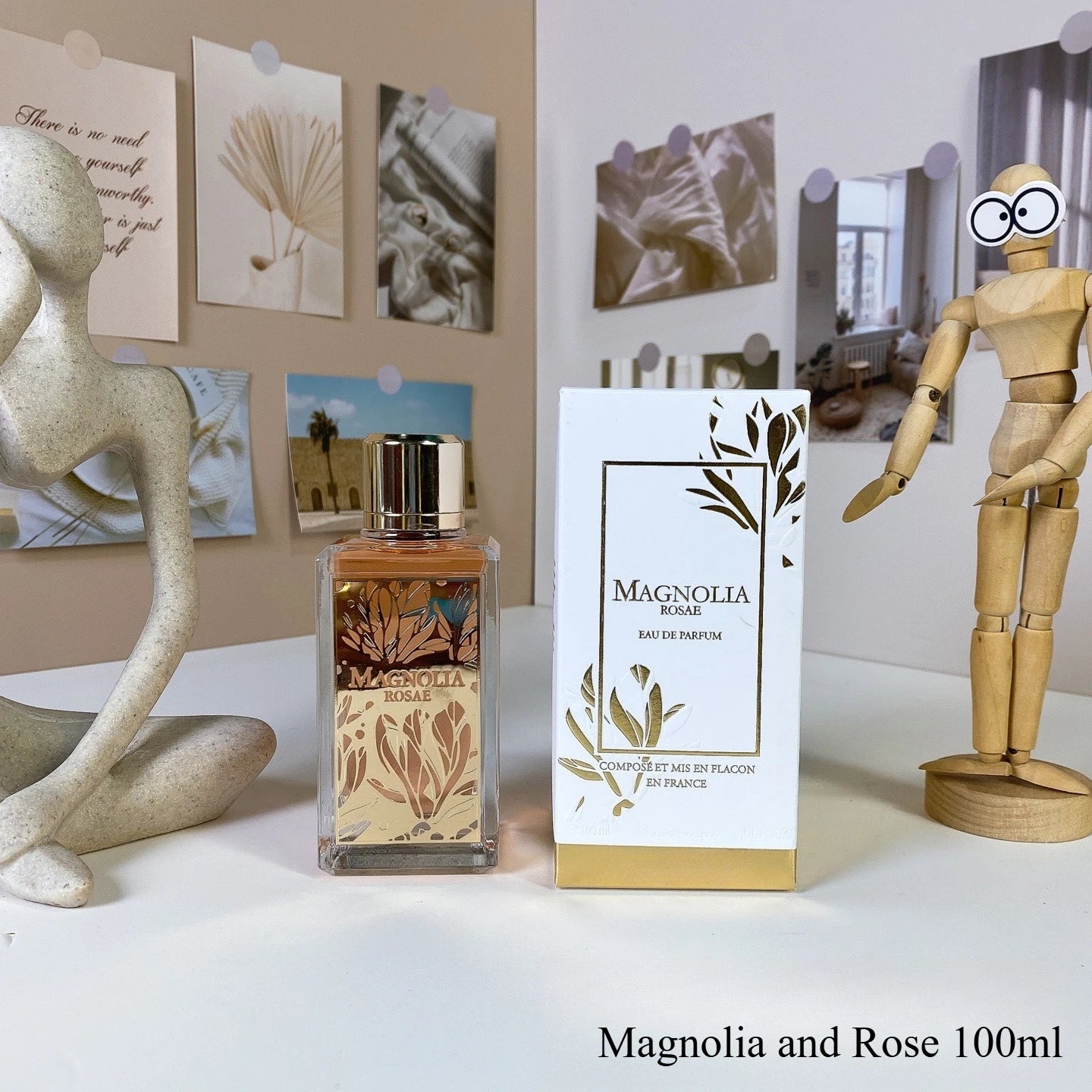Eau de Parfum 100ml, beautiful life & White Musk Accord, Unisex Long Lasting Fragrance, Day to Night Wear, Elegant Floral Scent