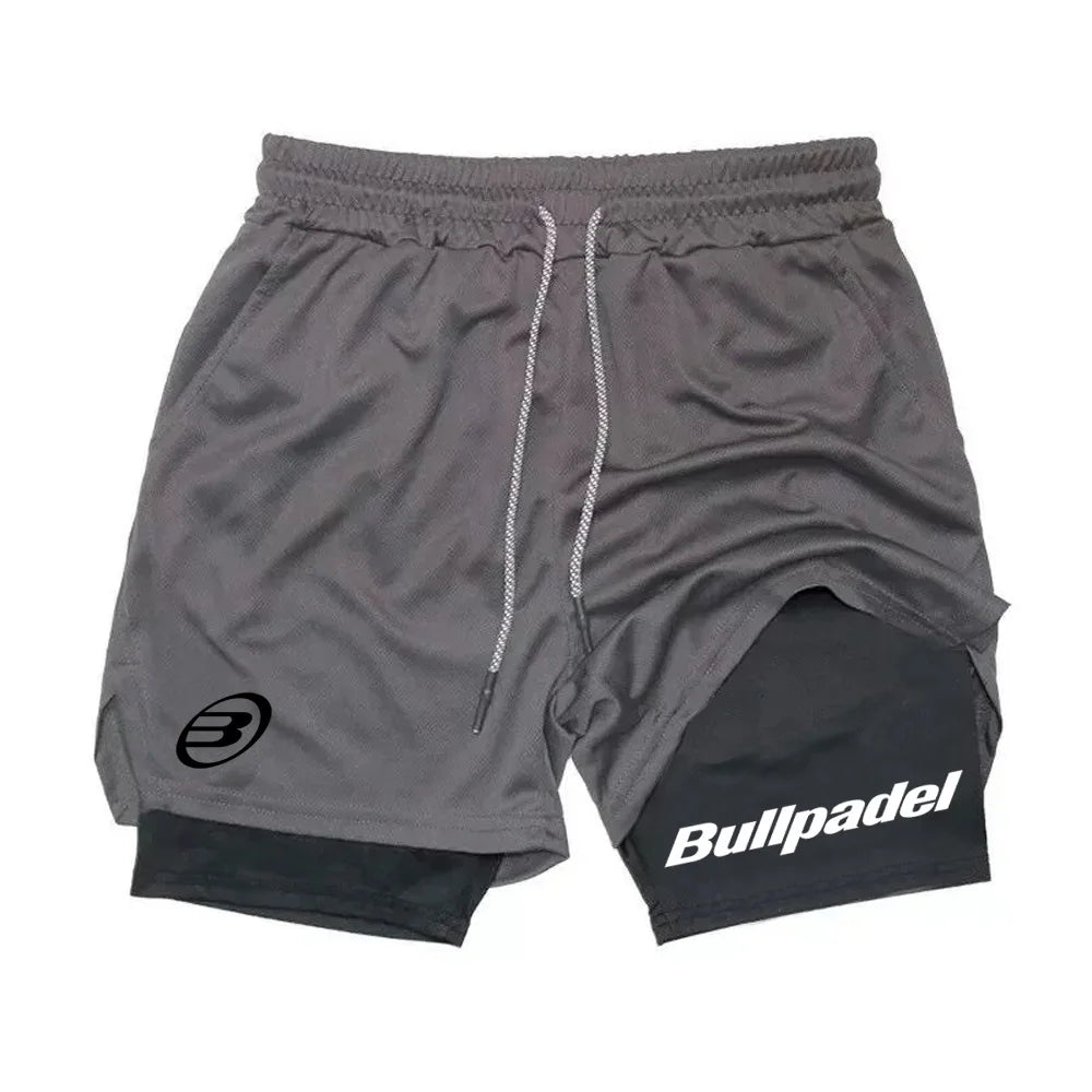 Men's Trousers Outdoor Running  Padel Sport Shorts  Breathable Tennis Quick-Drying BadmintonSportwear