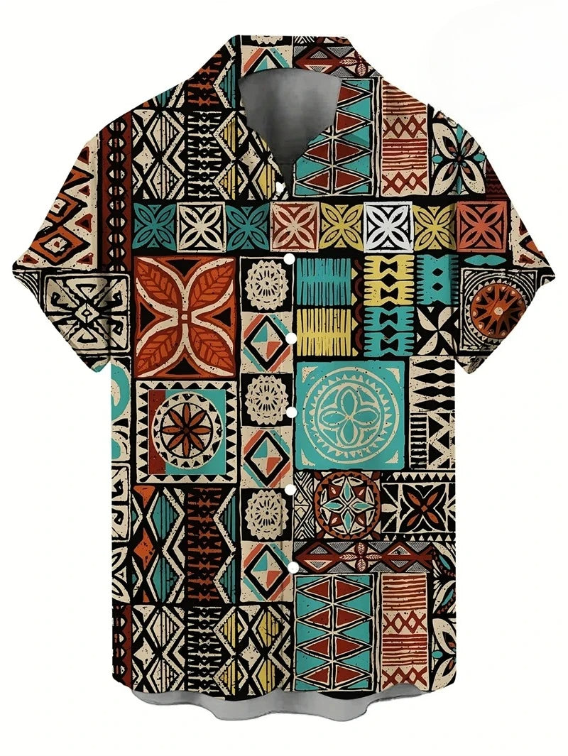Hawaii Shirts Graphic Short-sleeved T-shirt For Men