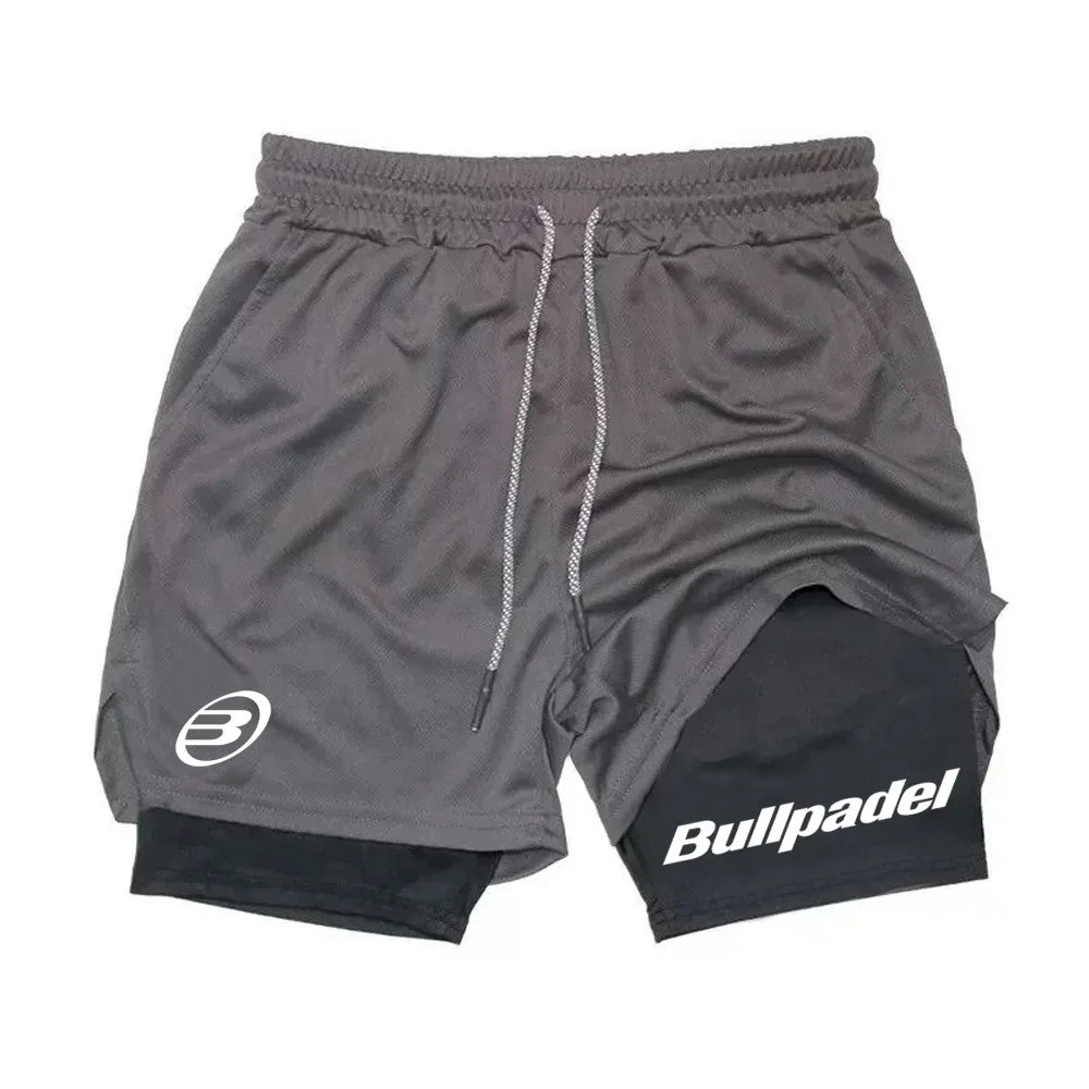 Men's Trousers Outdoor Running  Padel Sport Shorts  Breathable Tennis Quick-Drying BadmintonSportwear
