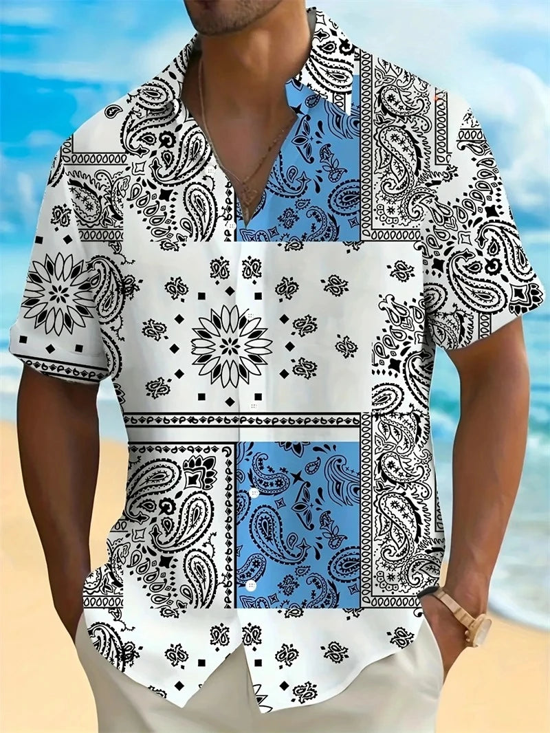 Hawaii Shirts Graphic Short-sleeved T-shirt For Men