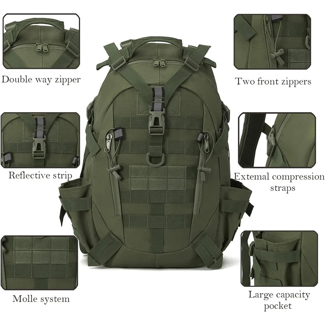 40L Tactical Backpack
