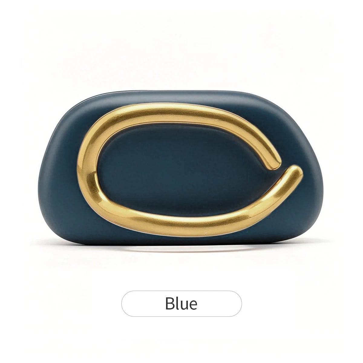 Metal Closure Clutch Evening Bags For Women Luxury Designer Handbag MINI wallet Vintage Elegant Oval Box Chain Strap Shoulder