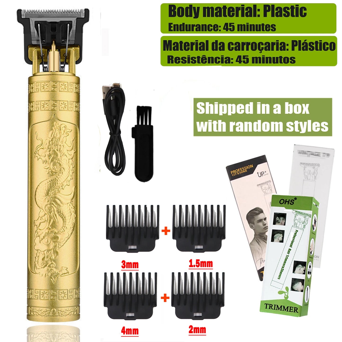 Repair Beard Shaving Body Hair Trimmer Clippers