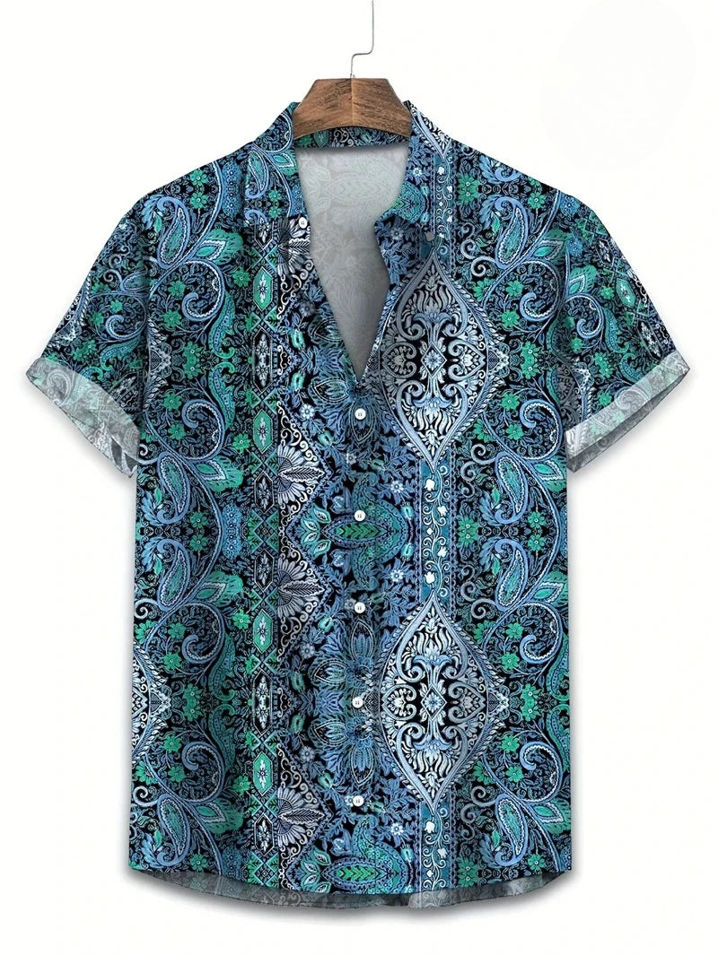 Hawaii Shirts Graphic Short-sleeved T-shirt For Men