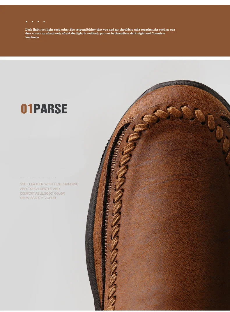 Men Sneakers Fashion Comfortable Flat Handmade Leisure Shoes For Men