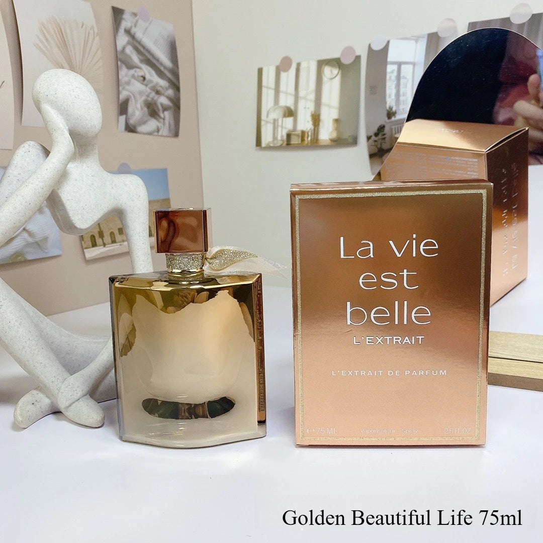 Eau de Parfum 100ml, beautiful life & White Musk Accord, Unisex Long Lasting Fragrance, Day to Night Wear, Elegant Floral Scent
