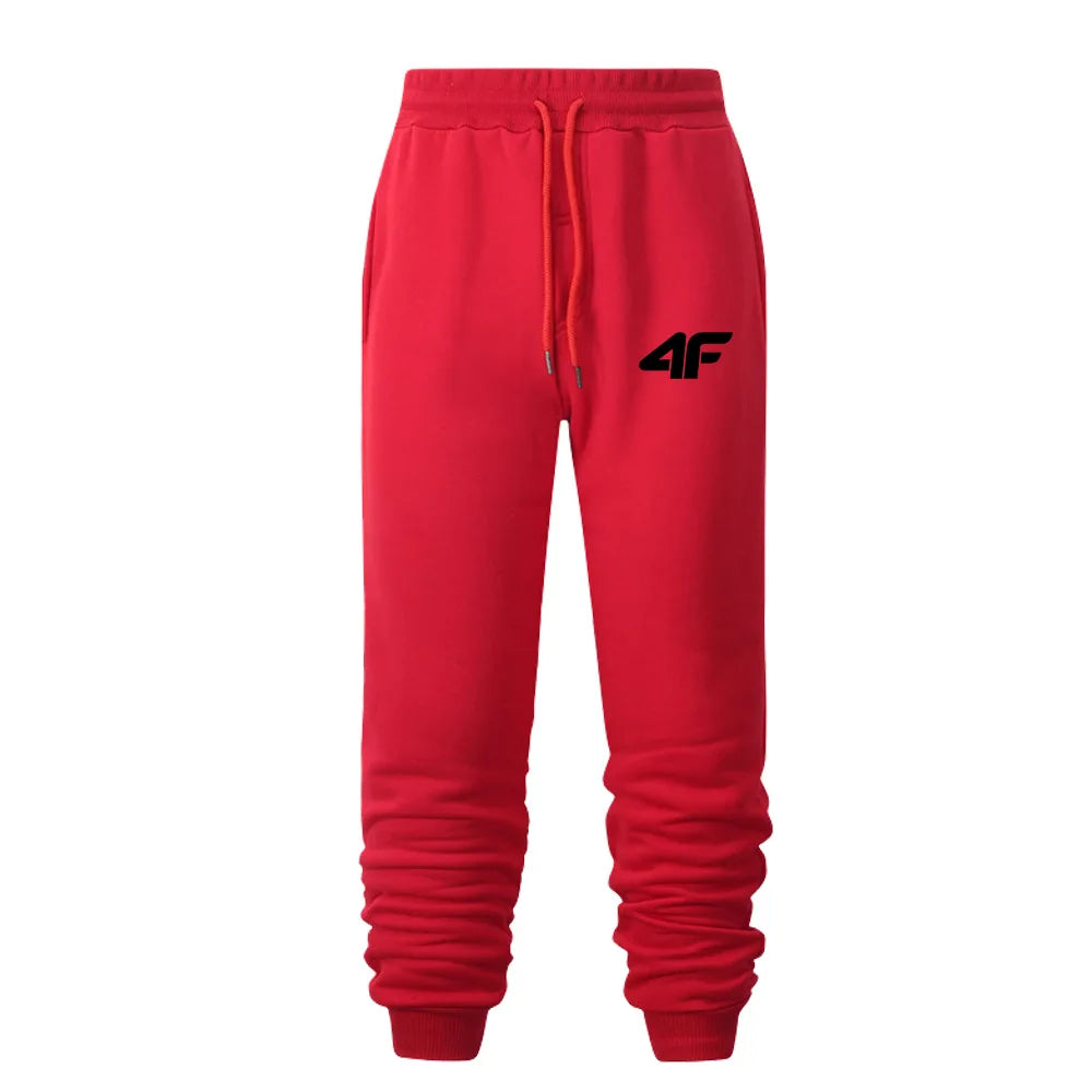 Sports Fitness Jogging Pants Comfortable Printed Sweatpants for Men and Women