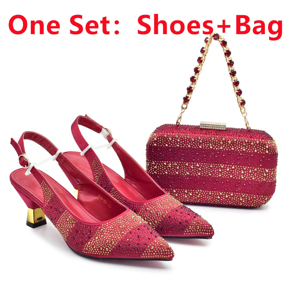 Designer Shoe and Bag Sets From Italy Original Italian Shoes and Bag Set