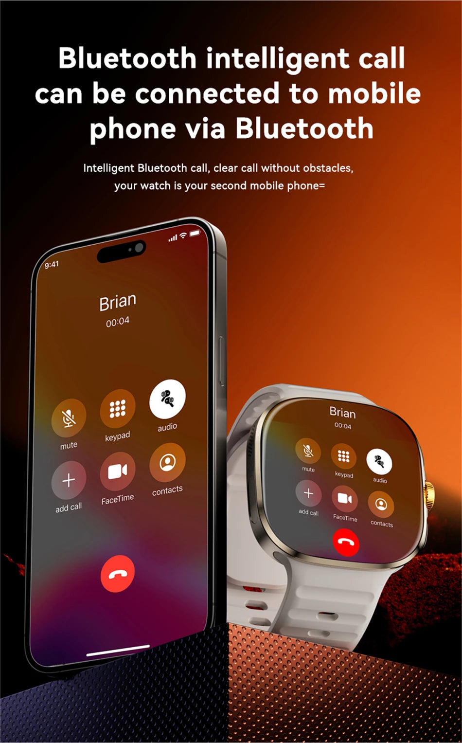 5G/4G Full Network Smart Watch 2.40 inch Big Screen HD Video Call 8GB+128GB RAM 2100mAh Google Play WIFI GPS Sim Card