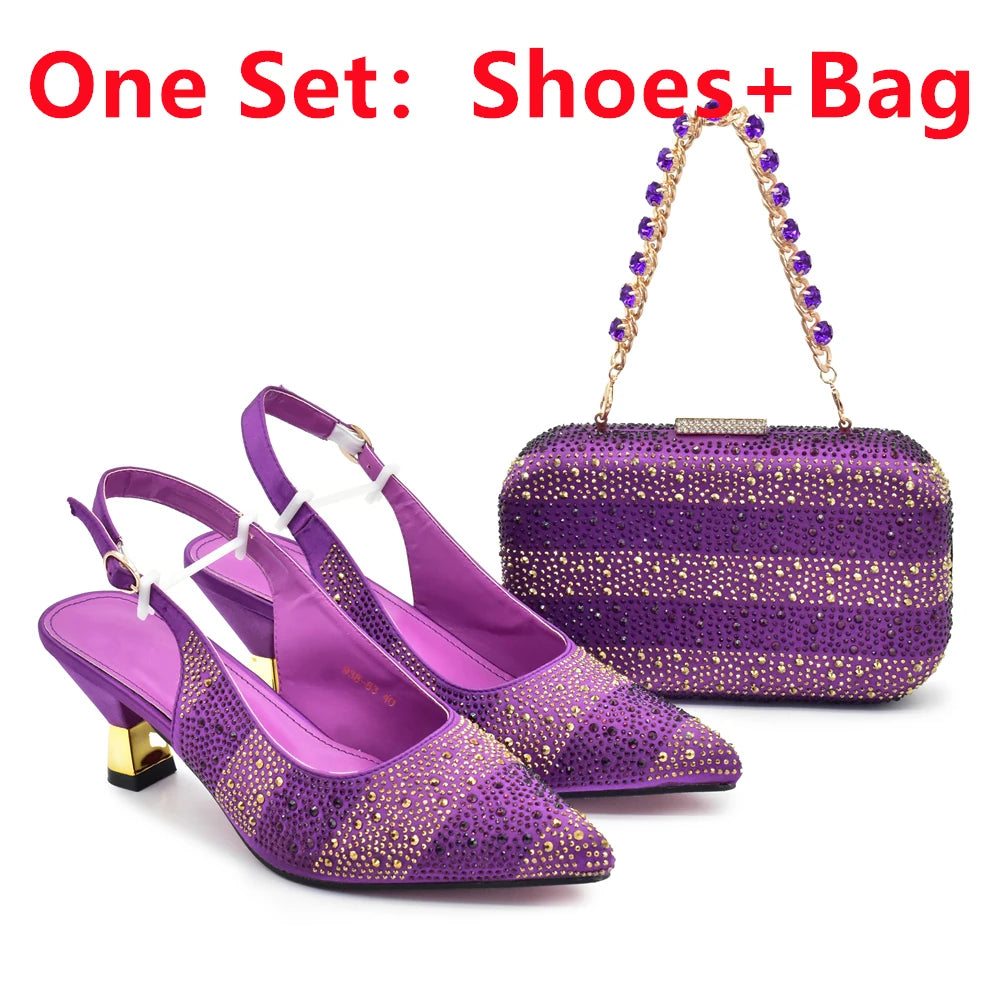 Designer Shoe and Bag Sets From Italy Original Italian Shoes and Bag Set