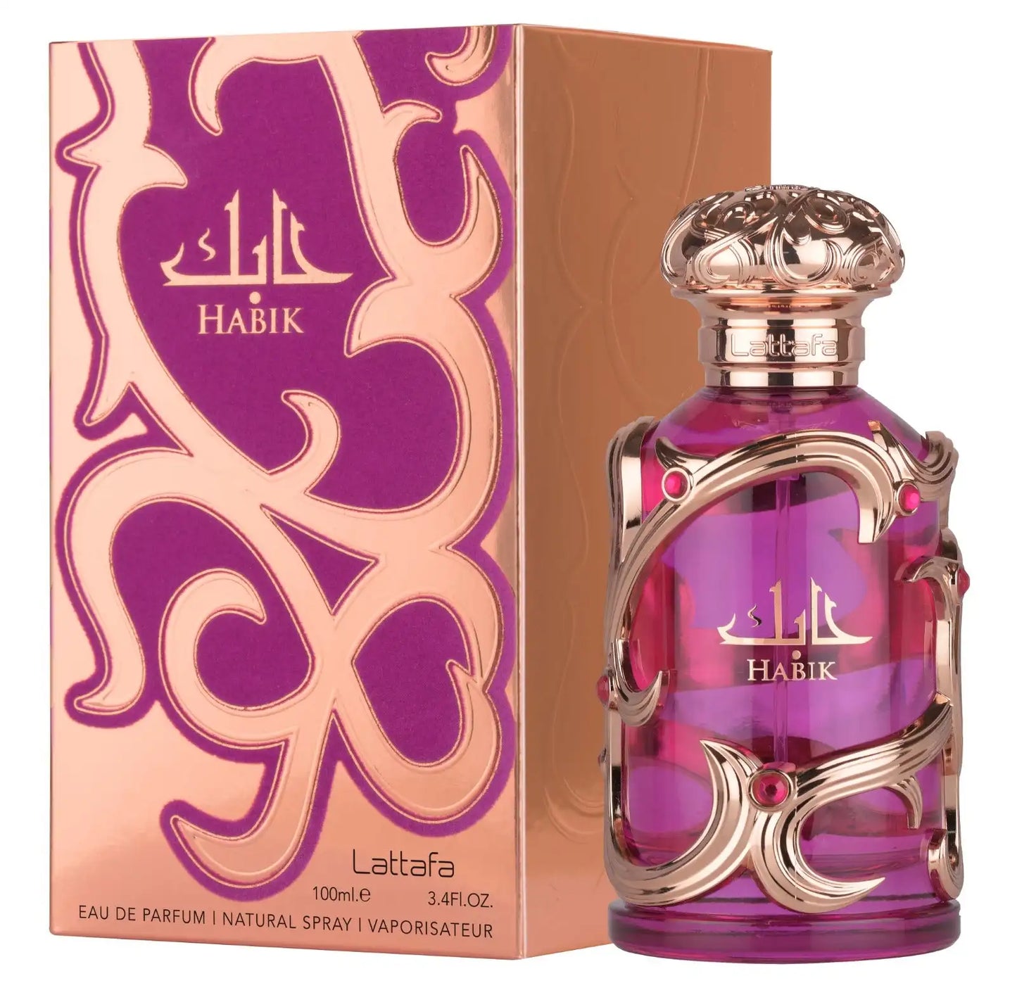 Lattafa habik eau de parfum him & her 100 ml – duo of modern elegance