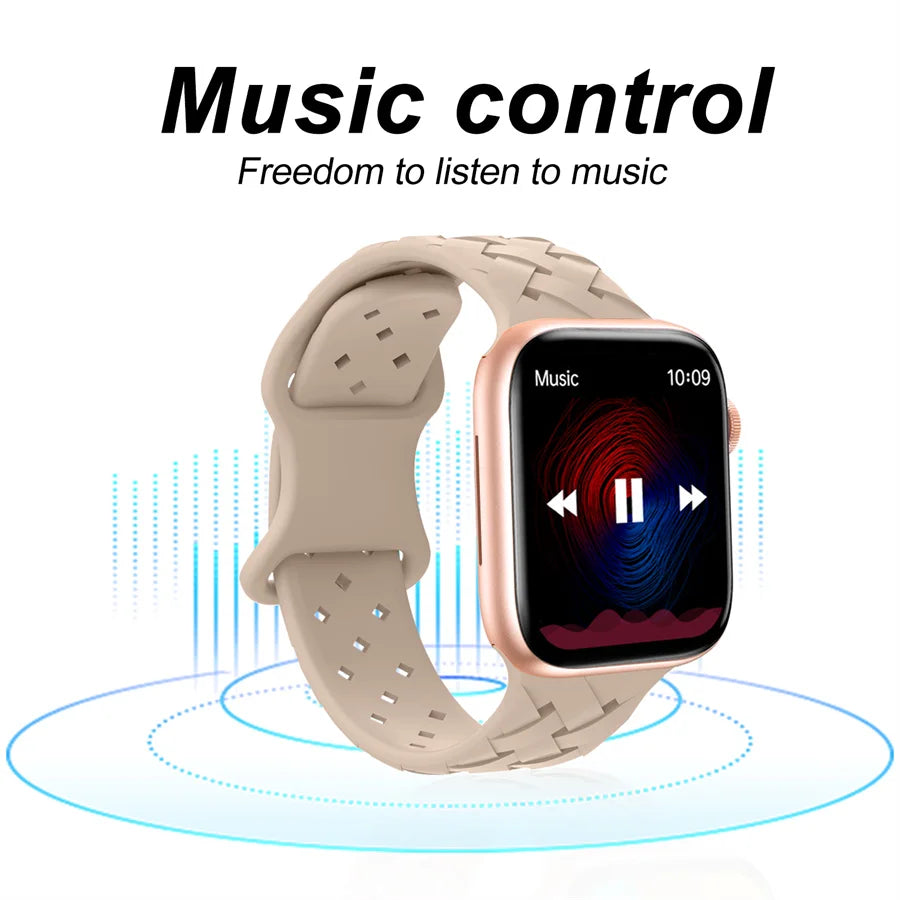 Smart Watch, Wireless Call/Dial, Multiple APP Alerts, Sports Watch, Customized Wallpaper, iPhone/Andriod