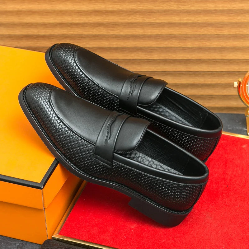 Classic Loafers Slip-on Plus Size 45 46 Original Office and Business Shoes