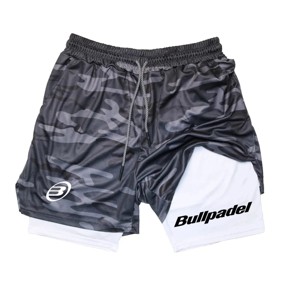 Men's Trousers Outdoor Running  Padel Sport Shorts  Breathable Tennis Quick-Drying BadmintonSportwear