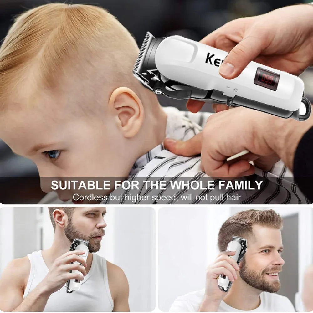Electric Hair Clipper Hair Cut Maching Wireless Trimmer men Professional Clipper Machine Rechargeable Hair Cut