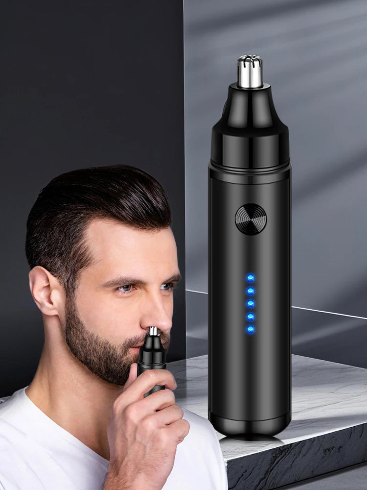 Painless rechargeable nose hair trimmer - an efficient nose and ear hair trimmer