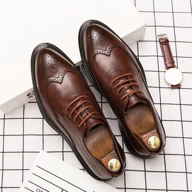 Vintage official and business classic men's shoes
