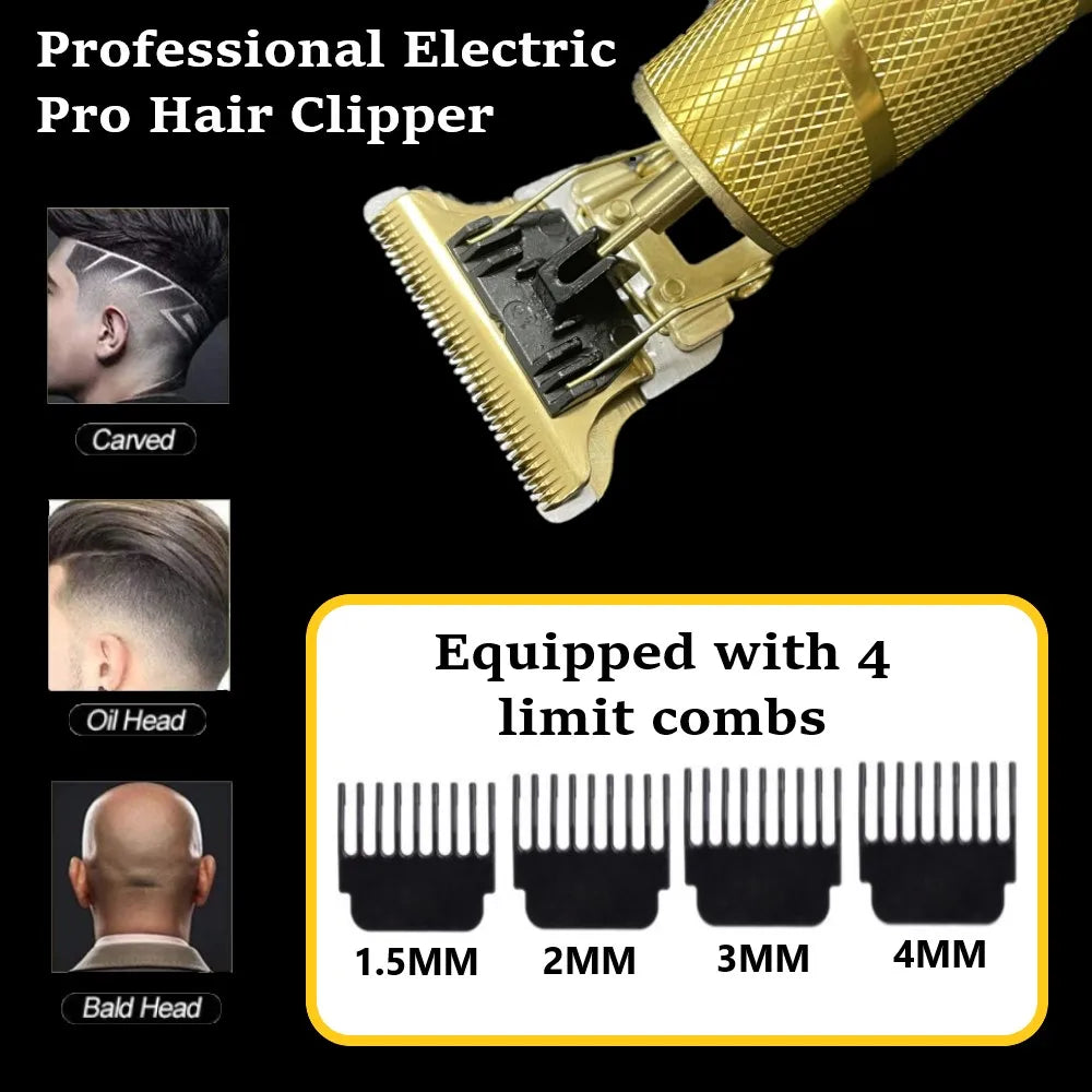 Clipper Electric Hair Trimmer for men Electric shaver professional Men's Hair cutting machine Wireless